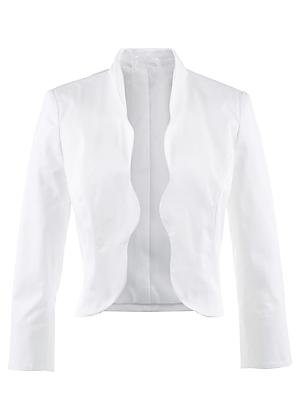 ladies white bolero jacket