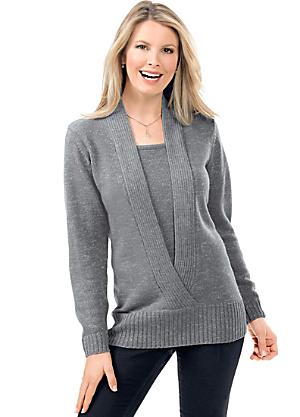 ladies grey jumper