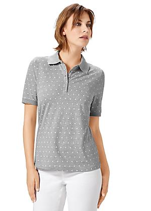 women's polo shirts with three quarter sleeves