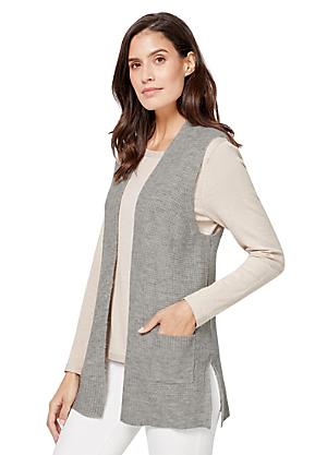 ladies knitted waistcoats