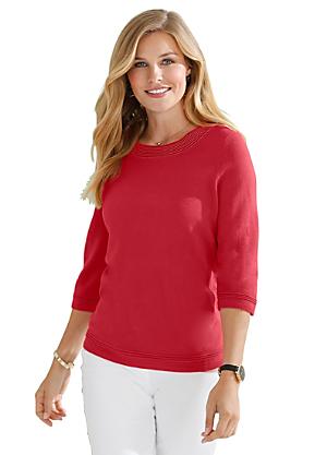 ladies red jumper