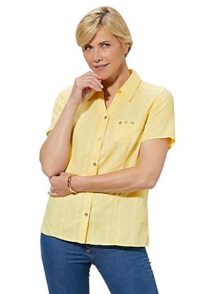 ladies yellow blouses uk