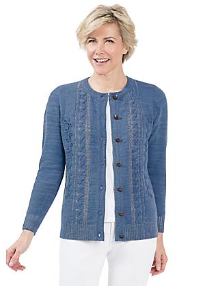 ladies navy blue cardigan uk