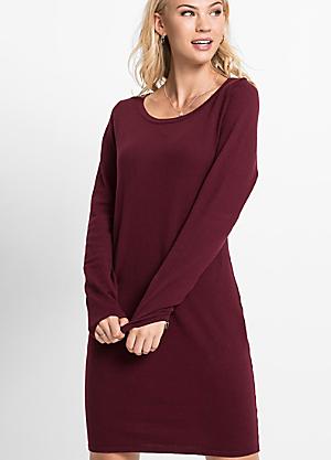 ladies red jumper dress