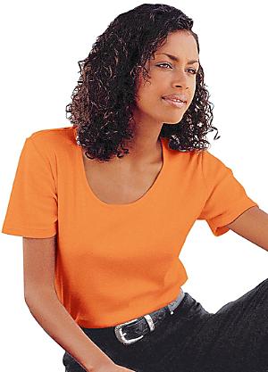 orange tee shirt womens