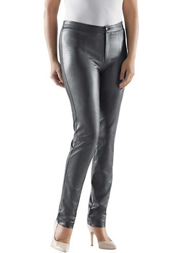 Ambria Faux Leather Trousers | Witt 