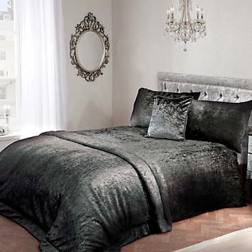 Crushed Velvet Duvet Set Witt International - Velvet Bedding Set Full Crushed Velvet Duvet Set Witt International - Velvet Bedding Set Full