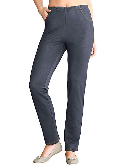 Elasticated Stretch Leisure Trousers by Creation L | Witt-International