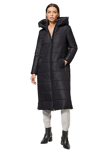 heine longline quilted jacket