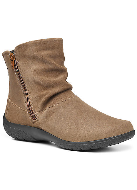 casual fur short boots