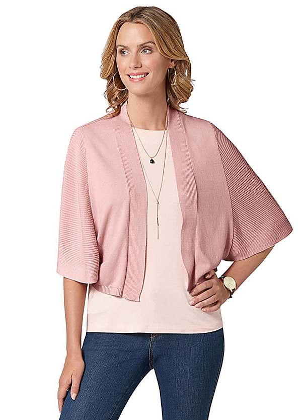bolero style cardigan
