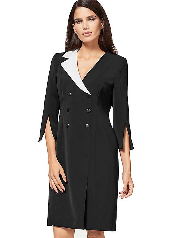 tailored shift dress