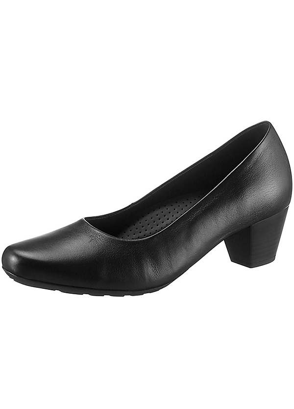 Gabor Leather Court Shoes | Witt 