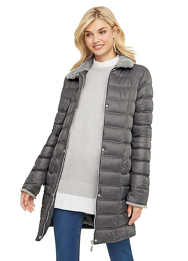 Heine longline quilted jacket Clearance