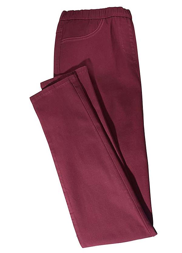 pull on slim leg jeans