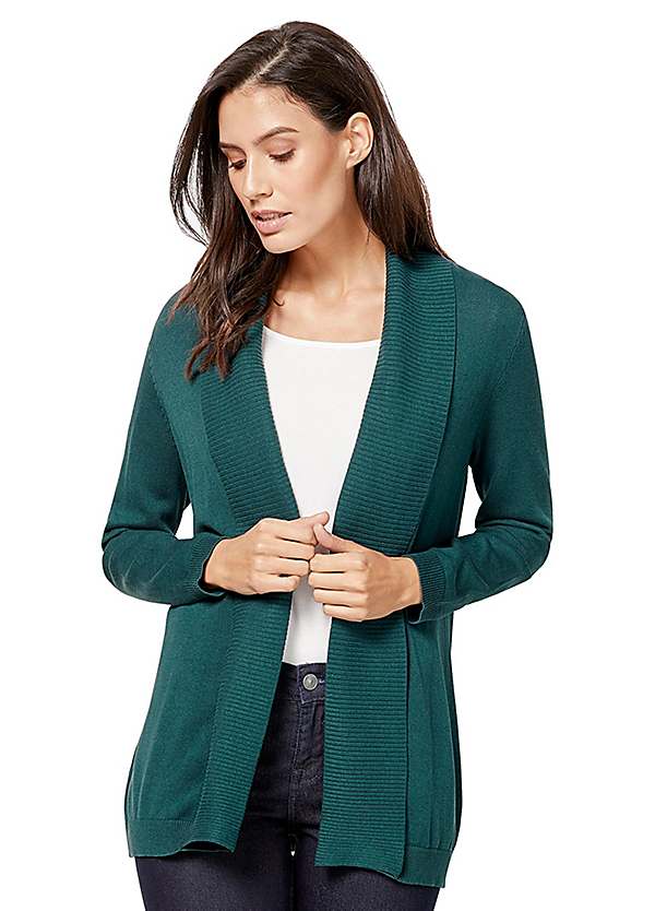 collared cardigan