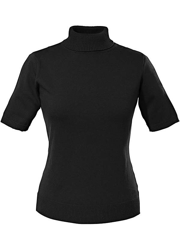short sleeved turtle neck