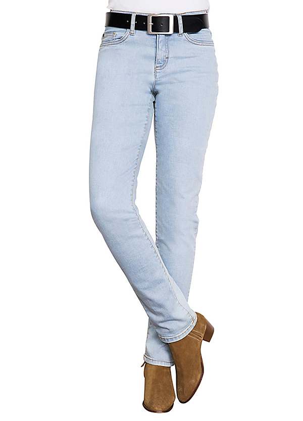 slim leg high waisted jeans