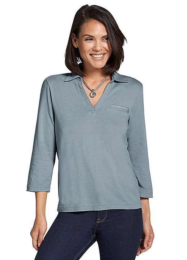 Three-Quarter Sleeve Polo Shirt by Witt 